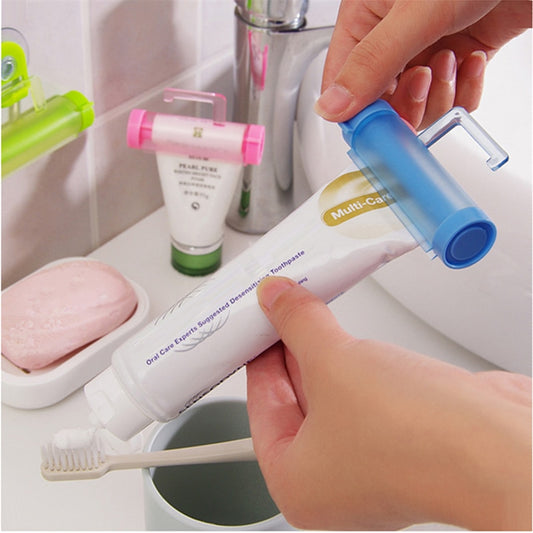 Wall Mount Toothpaste Squeezer Easy Use Lazy Tooth Paste Rolling Tube Squeezers Dispenser Holder Bathroom Accessories