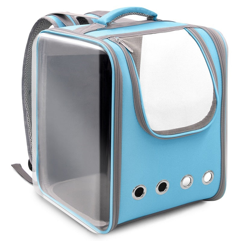 Cat Carrier Bags Breathable Pet Carriers Small Dog Cat Backpack Travel Space Capsule Cage Pet Transport Bag Carrying For Cats