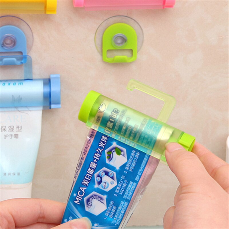 Wall Mount Toothpaste Squeezer Easy Use Lazy Tooth Paste Rolling Tube Squeezers Dispenser Holder Bathroom Accessories